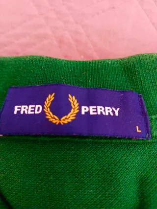 Polo Fred Perry Verde Original