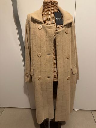 Cappotto Gilda Firenze Beige nuovo con cartellino
