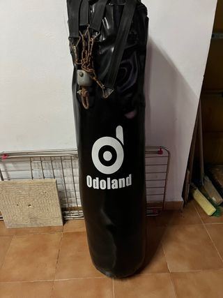 Saco de boxeo Odoland con soporte