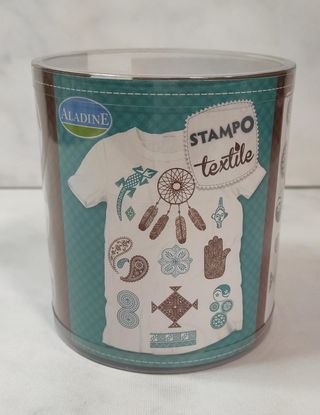 Sellos STAMPO TEXTILE - ETHNIC - Aladine