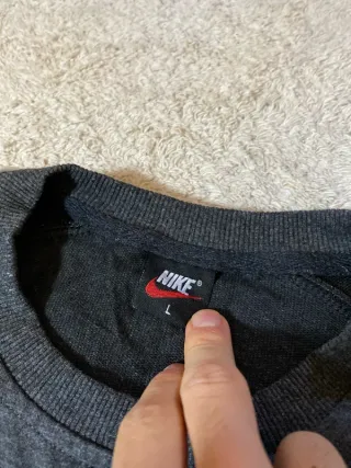 Felpa Nike grigia Just Do It taglia L