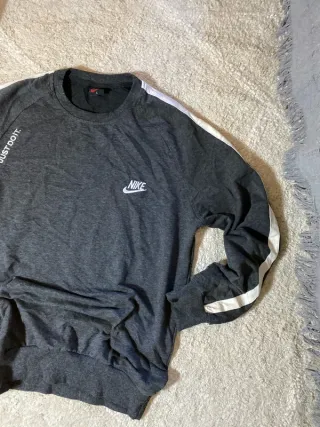 Felpa Nike grigia Just Do It taglia L