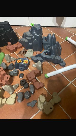 Playmobil lotto rocce e accessori