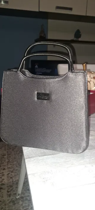 Borsetta Gattinoni Nera/Argento