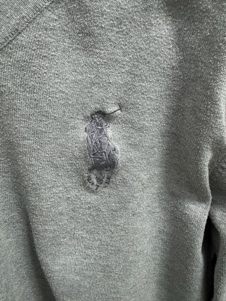 Maglione Ralph Lauren ragazzo grigio