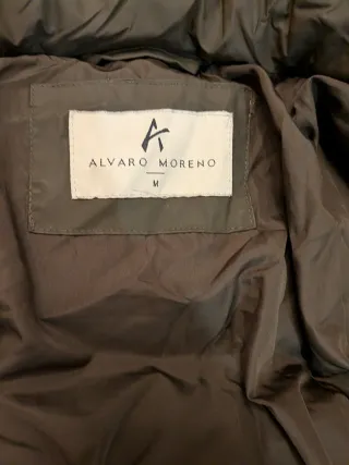 Chaqueta plumífero verde militar Talla M