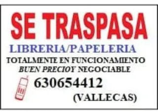 Traspaso Papelería/Librería