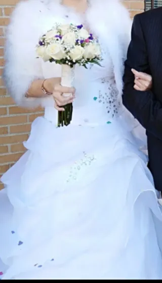 Vestido de Novia Blanco Precioso!!!!!
