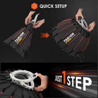 TARION Softbox Parabólico 60cm Bowens