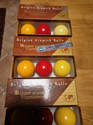 Set palle da biliardo Belgian Aramith
