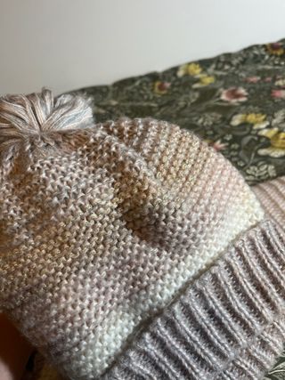 Conjunto gorro y bufanda para invierno