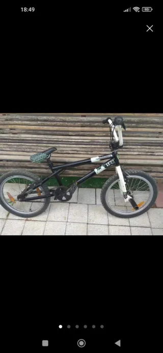 Bicicleta BMX Negra Mondraker 120