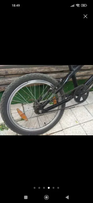 Bicicleta BMX Negra Mondraker 120