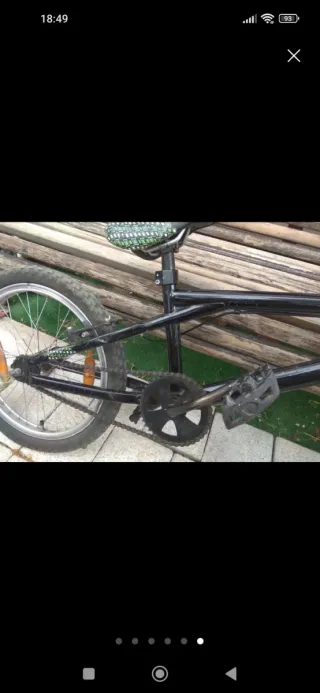 Bicicleta BMX Negra Mondraker 120