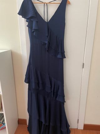 Vestido azul El Corte Inglés