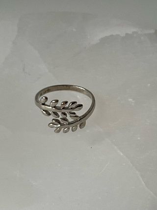 Anillo plata esterlina bague ring