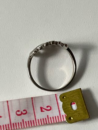 Anillo plata esterlina bague ring