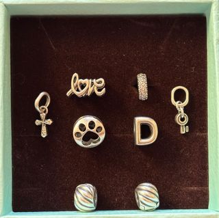 Charms Pandora Plata