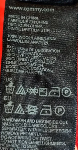 Pullover Tommy Hilfiger Donna Blu Taglia S