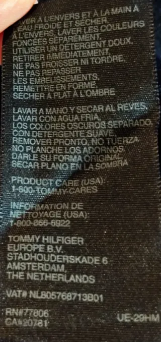 Pullover Tommy Hilfiger Donna Blu Taglia S