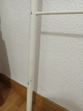 Cabecero forja blanco estilo clásico