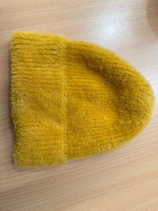 Gorro infantil amarillo 3-7 años