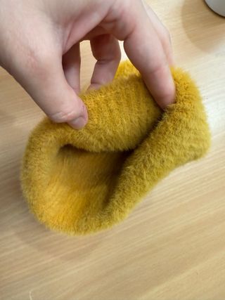 Gorro infantil amarillo 3-7 años