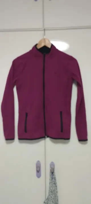 Sudadera deportiva mujer morada
