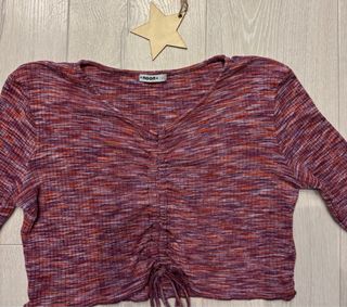 Top Noon T. XS Rojo/Morado