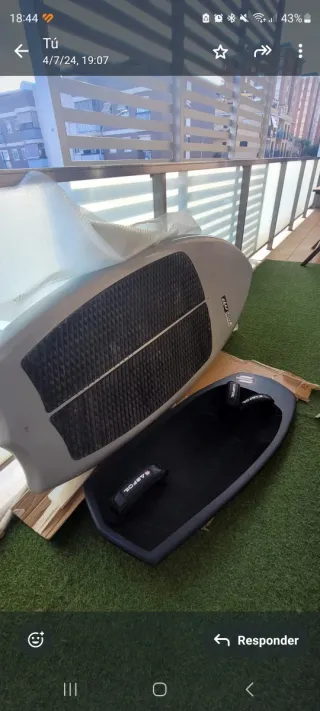 Tabla Wingfoil  Limit Waves Tarifa.