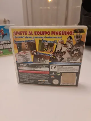Juego Nintendo DS Los Pingüinos de Madagascar