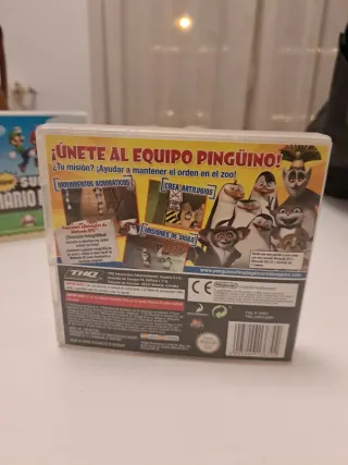 Juego Nintendo DS Los Pingüinos de Madagascar