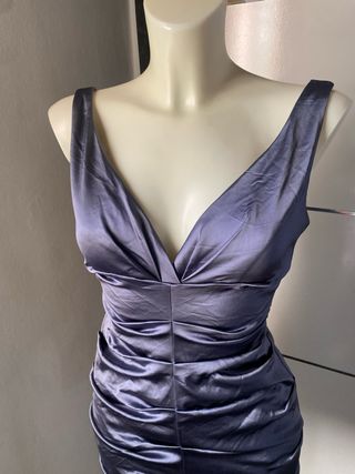 Bellissimo vestito corto viola