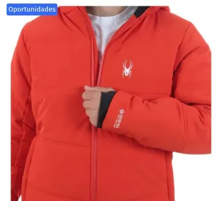 Giacca da sci Spyder Liability arancione da uomo