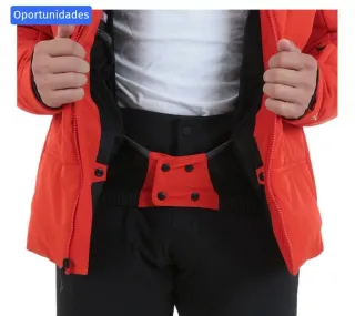 Giacca da sci Spyder Liability arancione da uomo