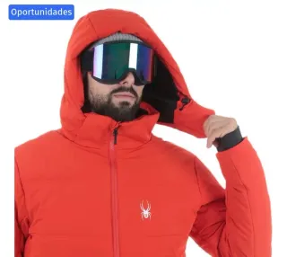 Giacca da sci Spyder Liability arancione da uomo