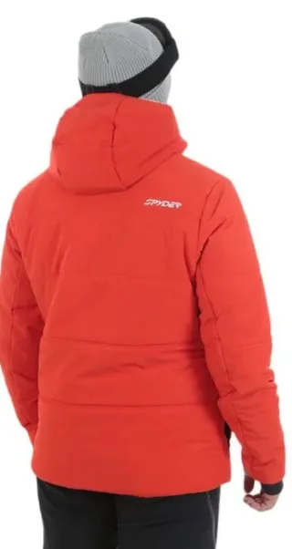 Giacca da sci Spyder Liability arancione da uomo