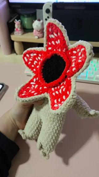 Muñeco Demogorgon Tejido Stranger Things