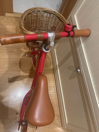 Bicicleta Banwood Roja sin Pedales