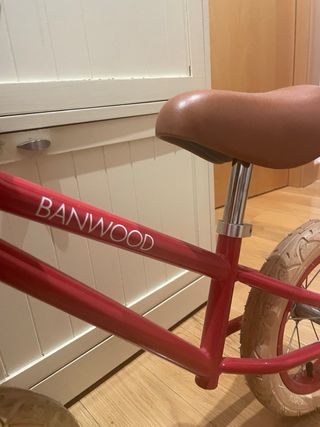 Bicicleta Banwood Roja sin Pedales