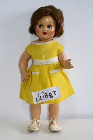 Difícil muñeca Lilibet, época Mariquita Pérez