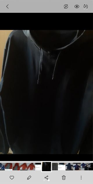 Sudadera Negra Talla L