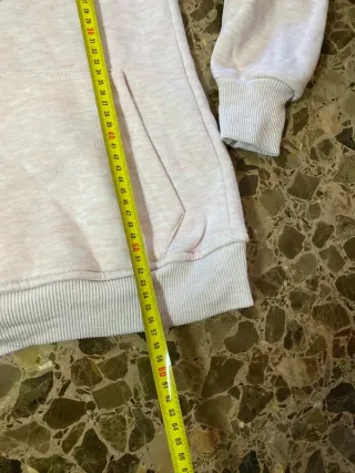 Sudadera Nike Rosa y Blanca Y2K