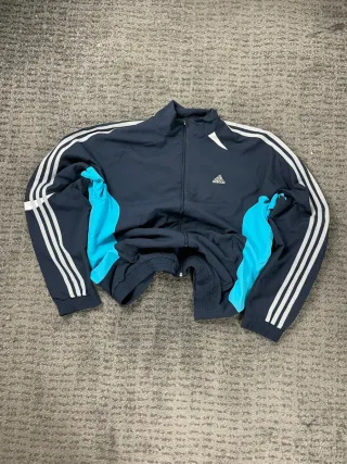 ¡¡OFERTA!! Talla M Chaqueta Adidas Azul y Blanco