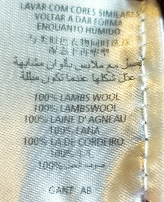 Maglione Gant Uomo Scollo V Marrone Grigio Taglia