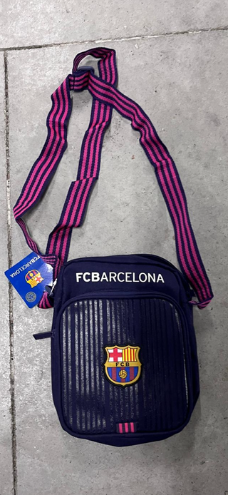 Bolso Bandolera FC Barcelona Azul y Rosa