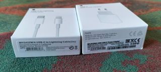 Cavo USB-C a Lightning 2m e Caricatore 20W