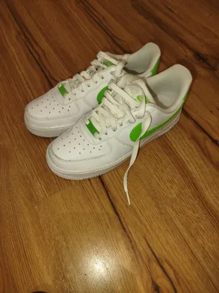 Zapatillas Nike Air Force 1 Verde/Blanco