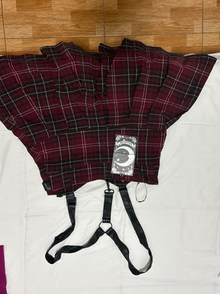 Falda-peto Killstar cuadros