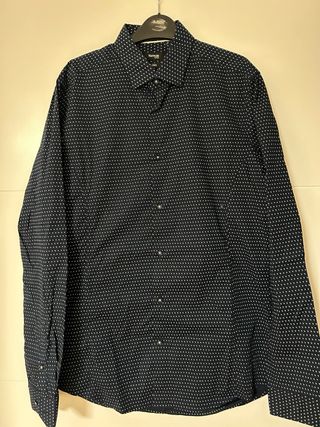 Camisa Fórmula Joven Azul Talla M